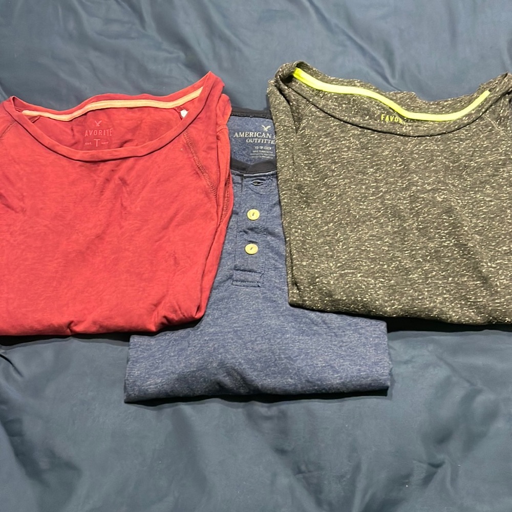 American Eagle Long-sleeve Shirts